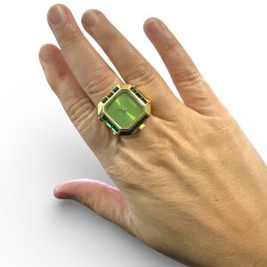 Invicta Mini Angel Women's Ring Watch - 21.5mm, Gold (49583)